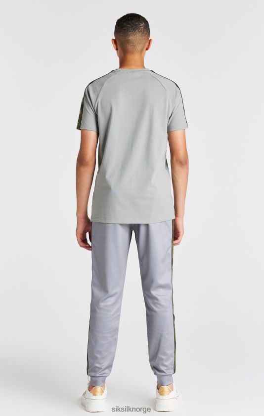 SikSilk gutter grå tapet jogger V8JH48303 klær