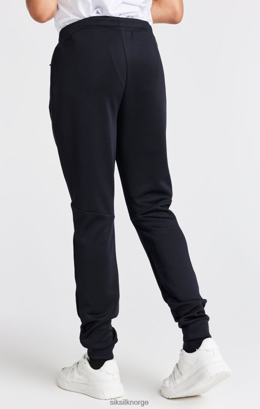 SikSilk gutter svart poly jogger V8JH48304 klær