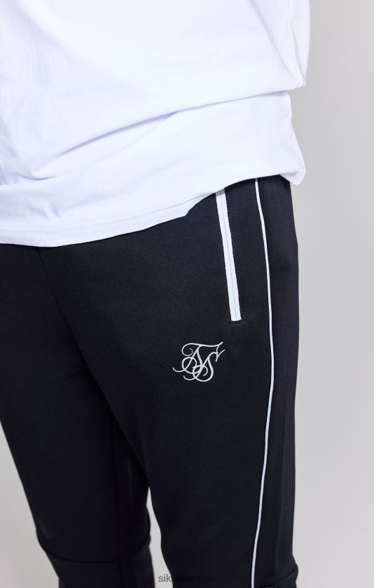 SikSilk gutter svart poly jogger V8JH48304 klær