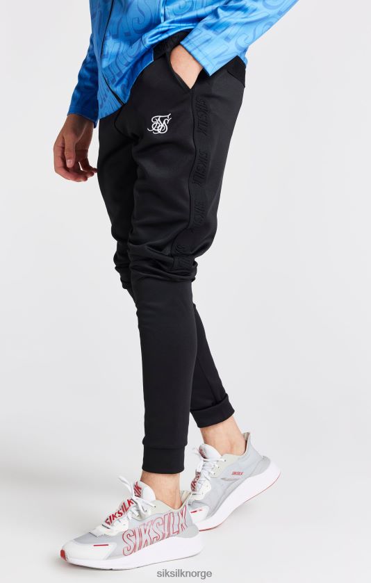 SikSilk gutter svart skinny fit jogger V8JH48302 klær
