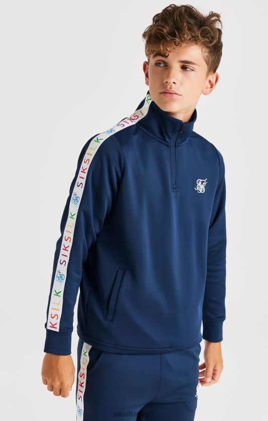 SikSilk gutter regnbuetrakthals - marine V8JH48287 klær