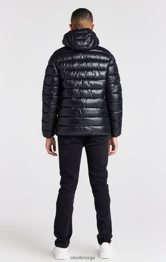 SikSilk gutter svart lett boblejakke V8JH48299 klær