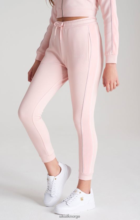 SikSilk jenter rosa velurtapet joggebukse V8JH48350 klær