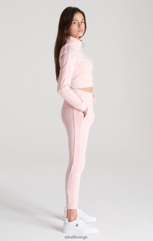 SikSilk jenter rosa velurtapet joggebukse V8JH48350 klær