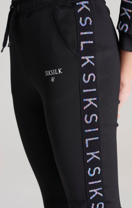 SikSilk jenter svart tapet joggebukse V8JH48349 klær