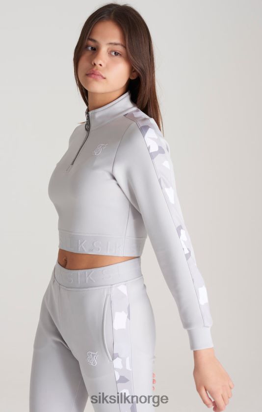 SikSilk jenter grå camo panel belte topp V8JH48338 klær