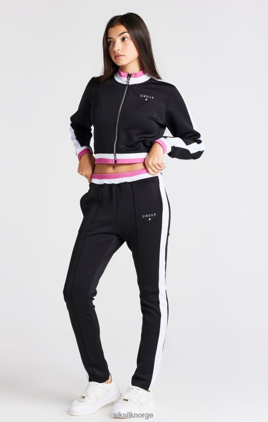 SikSilk jenter svart retro jakke V8JH48341 klær