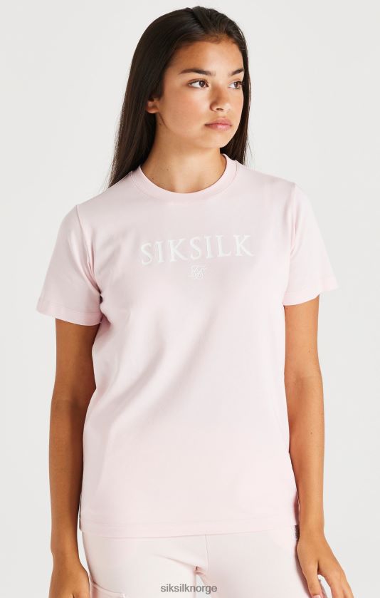 SikSilk jenter merket t-skjorte - rosa V8JH48317 klær