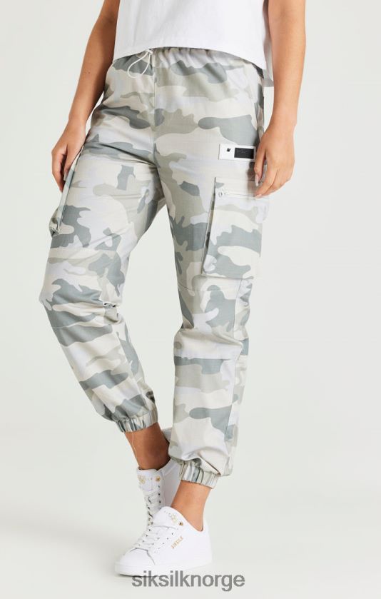 SikSilk kvinner camo rip stop cargo pant V8JH48180 klær