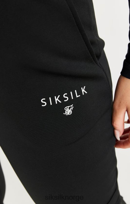 SikSilk kvinner svart cargo treningsbukse V8JH48184 klær