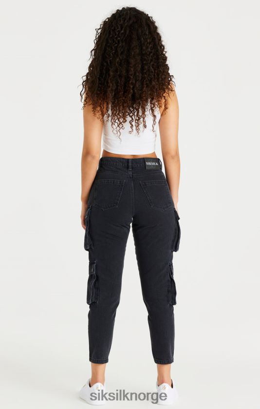 SikSilk kvinner svart denim last V8JH48187 klær