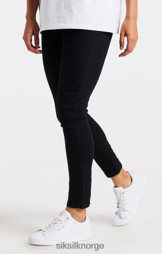 SikSilk kvinner svart essensiell skinny denim jeans V8JH48192 klær