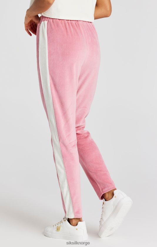 SikSilk kvinner rosa velur joggebukse V8JH48163 klær
