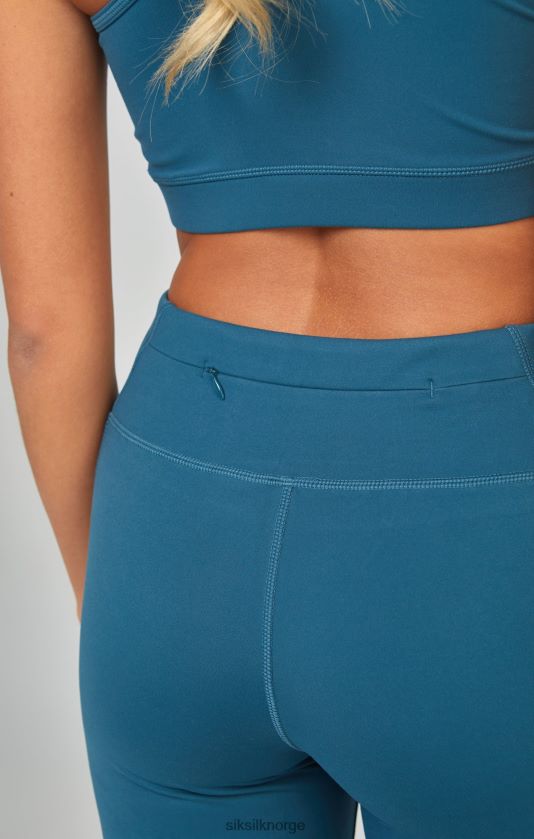 SikSilk kvinner blågrønn legging for sportsutstyr V8JH48172 klær