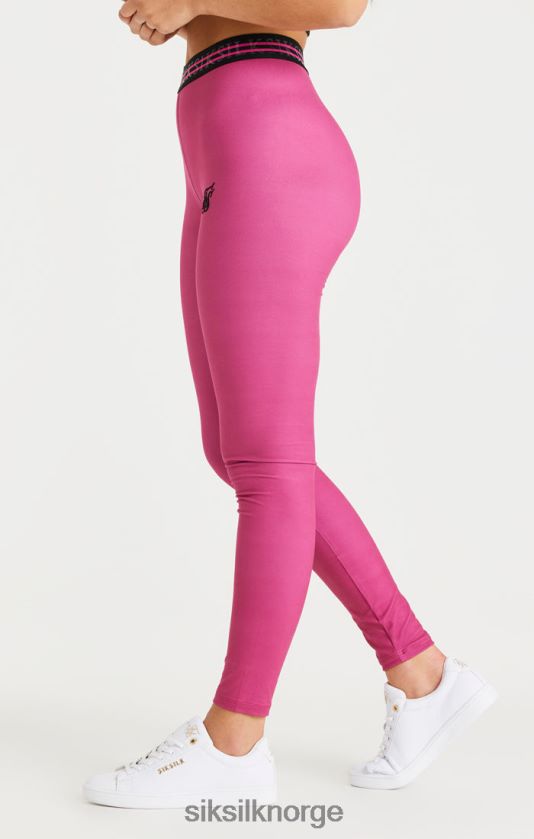 SikSilk kvinner rosa tape legging V8JH48171 klær