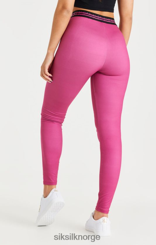 SikSilk kvinner rosa tape legging V8JH48171 klær