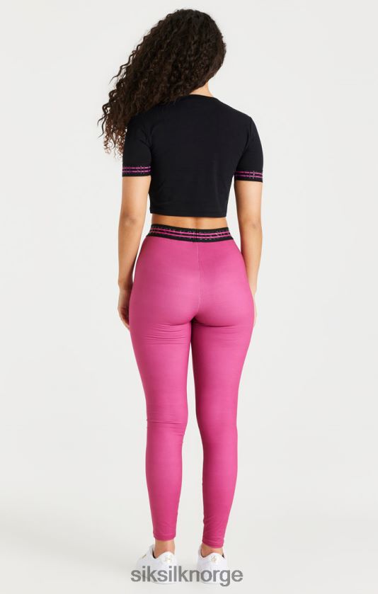 SikSilk kvinner rosa tape legging V8JH48171 klær