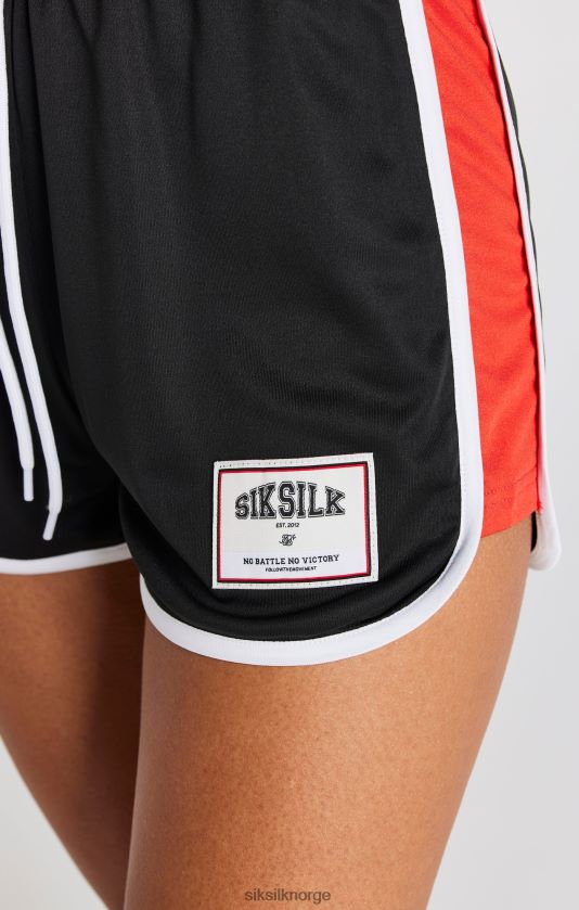 SikSilk kvinner løpekort med sort panel V8JH48195 klær