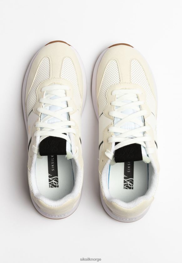 SikSilk kvinner ecru wira racer trener V8JH48251 fottøy