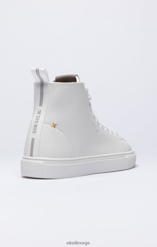 SikSilk kvinner hvit klassisk high-top trener V8JH48257 fottøy