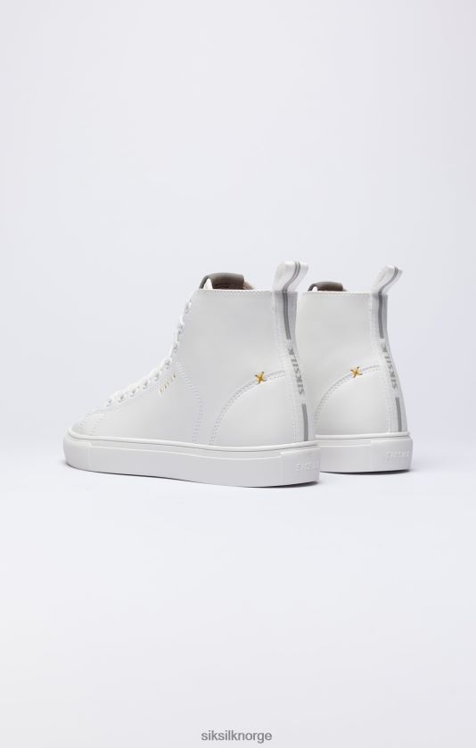 SikSilk kvinner hvit klassisk high-top trener V8JH48257 fottøy
