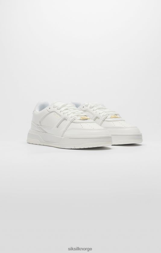 SikSilk kvinner hvit lav-top banetrener V8JH48272 fottøy
