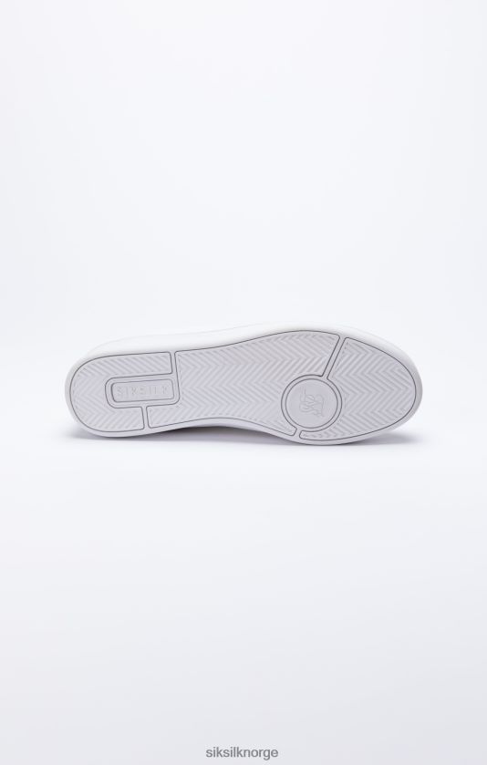 SikSilk kvinner hvit lav-top fritids-trener V8JH48259 fottøy