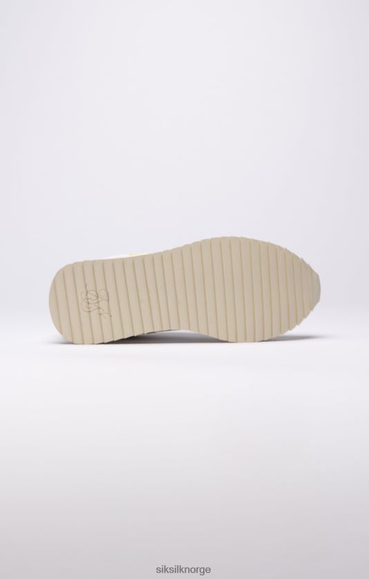 SikSilk kvinner hvit retro løpetrener V8JH48276 fottøy