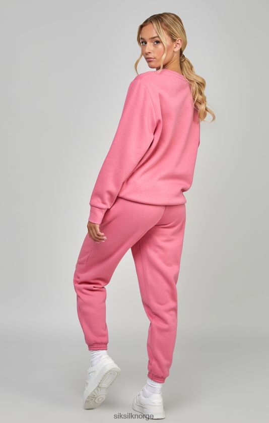 SikSilk kvinner rosa essensiell genser V8JH48103 klær