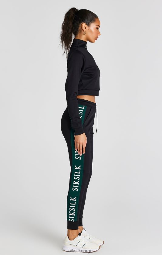 SikSilk kvinner svart banetopp V8JH4874 klær