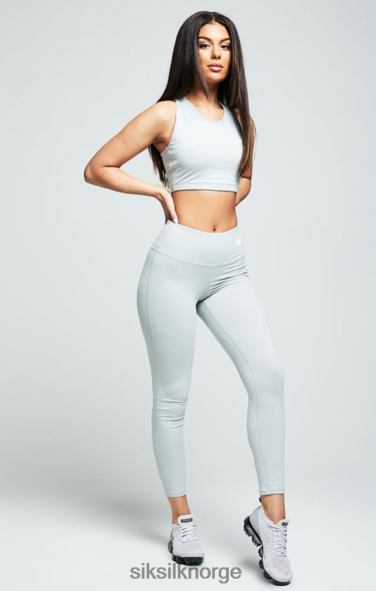 SikSilk kvinner grå essensiell treningsbralette V8JH48213 klær