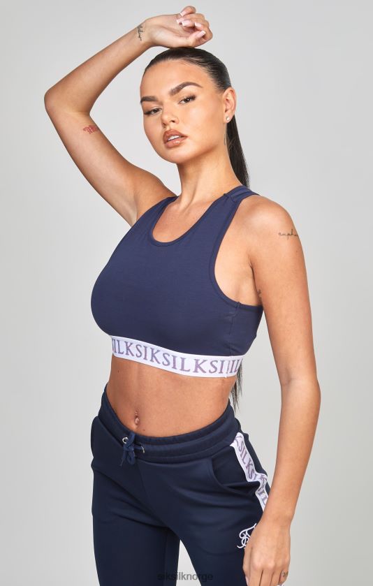 SikSilk kvinner marine tape bralette V8JH4854 klær