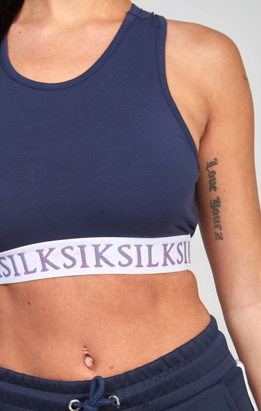 SikSilk kvinner marine tape bralette V8JH4854 klær