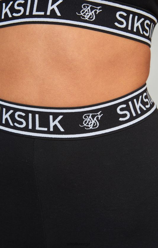 SikSilk kvinner svart essensiell tape bralette V8JH4831 klær