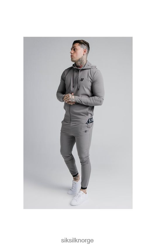 SikSilk menn agility poly ripstop treningsbukse - grå V8JH48527 klær