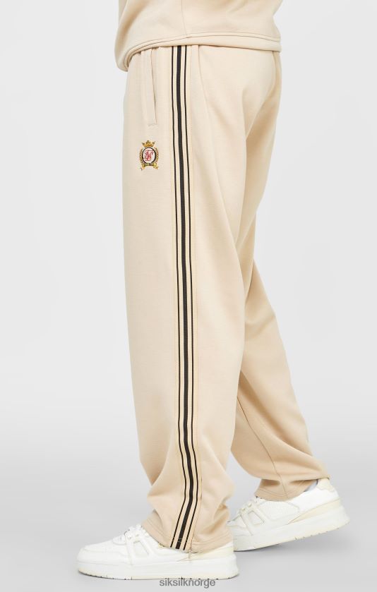 SikSilk menn ecru bukse med løs passform V8JH48528 klær