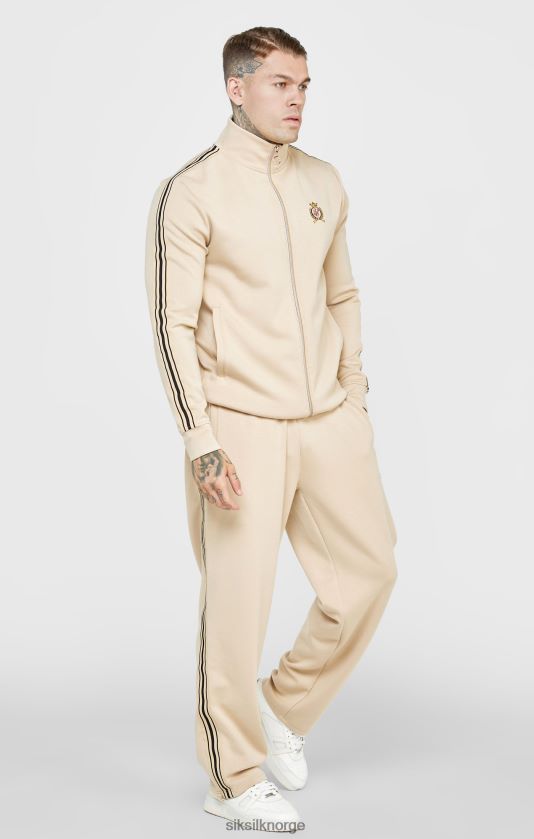 SikSilk menn ecru bukse med løs passform V8JH48528 klær