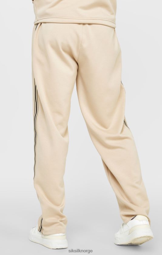 SikSilk menn ecru bukse med løs passform V8JH48528 klær
