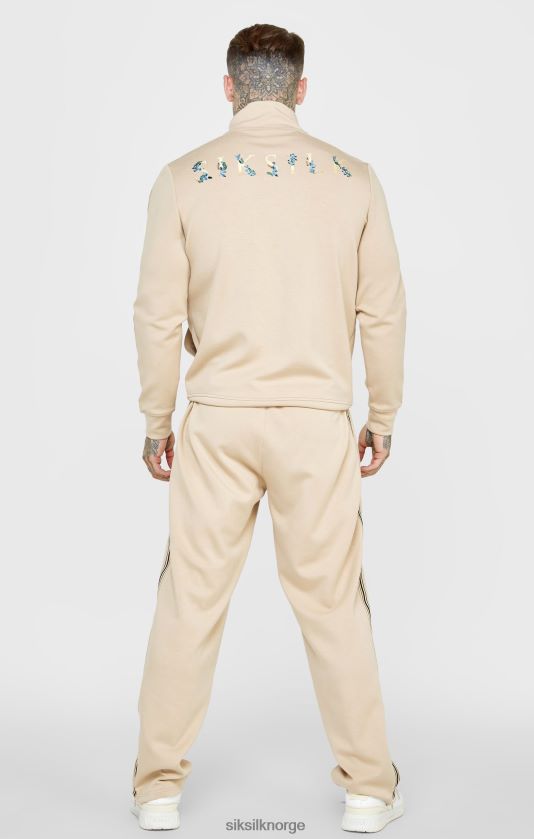 SikSilk menn ecru bukse med løs passform V8JH48528 klær