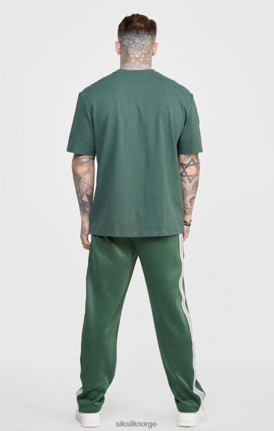 SikSilk menn grønn smart joggebukse med rett ben V8JH48516 klær