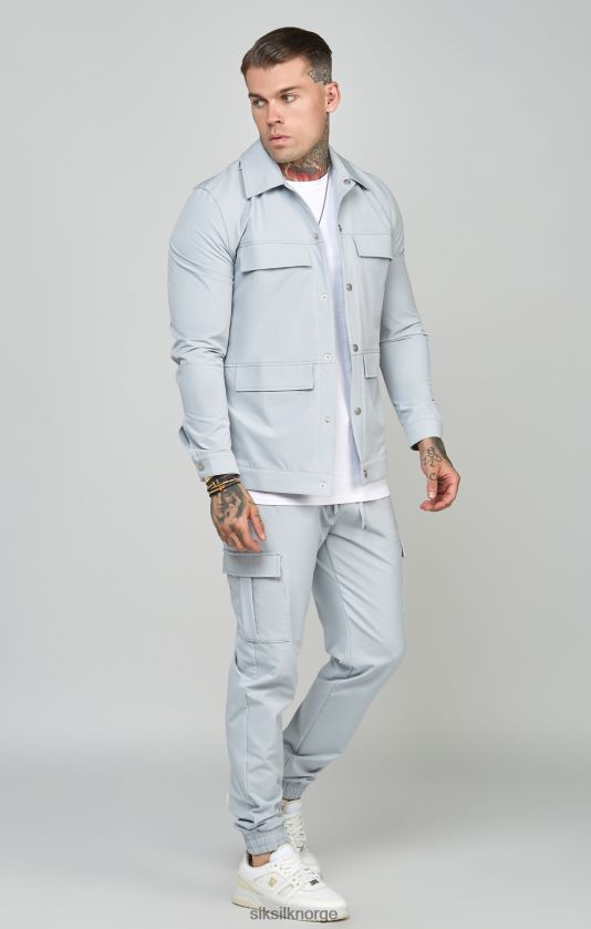 SikSilk menn grå nyttelastjogger V8JH48510 klær