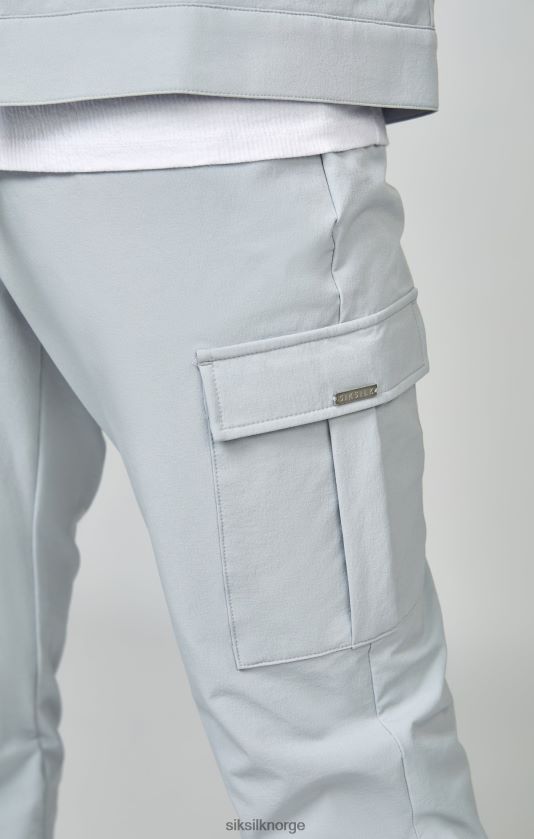 SikSilk menn grå nyttelastjogger V8JH48510 klær