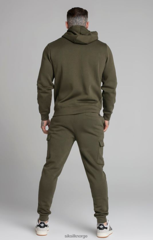 SikSilk menn khaki essential cargo jogger V8JH48515 klær