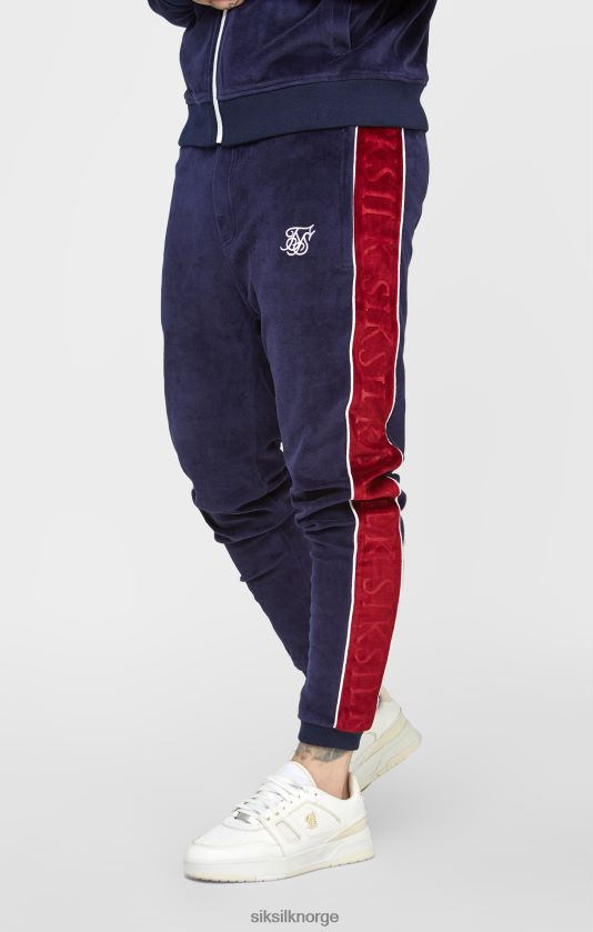SikSilk menn marine velour joggebukse V8JH48521 klær