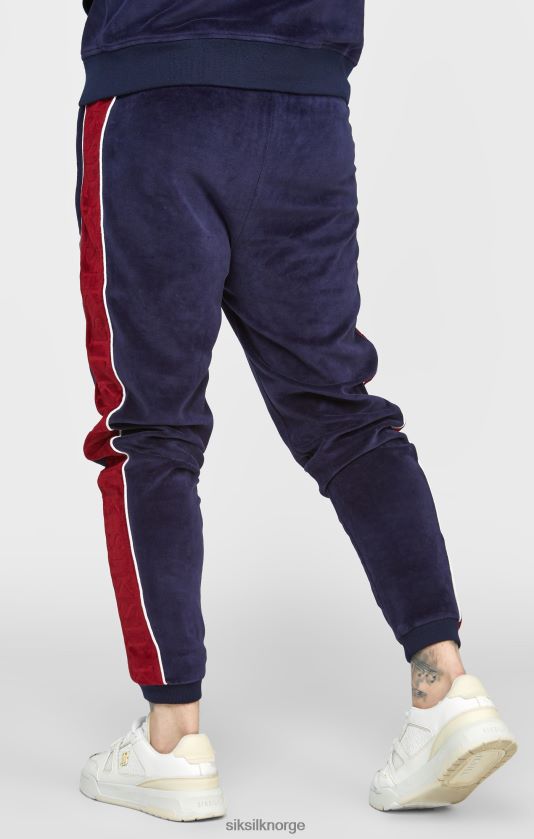 SikSilk menn marine velour joggebukse V8JH48521 klær