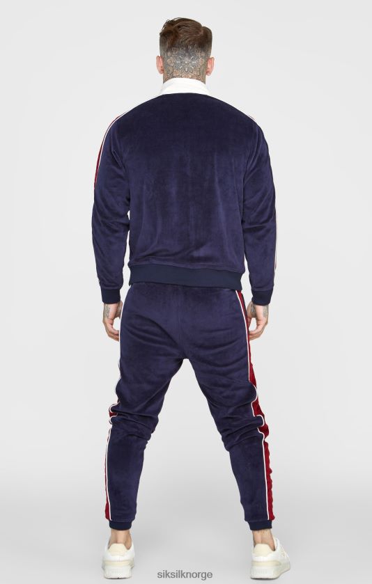 SikSilk menn marine velour joggebukse V8JH48521 klær