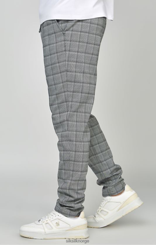 SikSilk menn smarte vevde joggebukser med konisk passform V8JH48524 klær