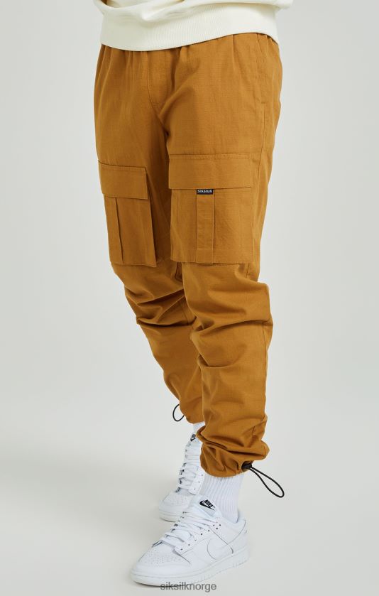 SikSilk menn tan ripstop cargo bukser V8JH48513 klær