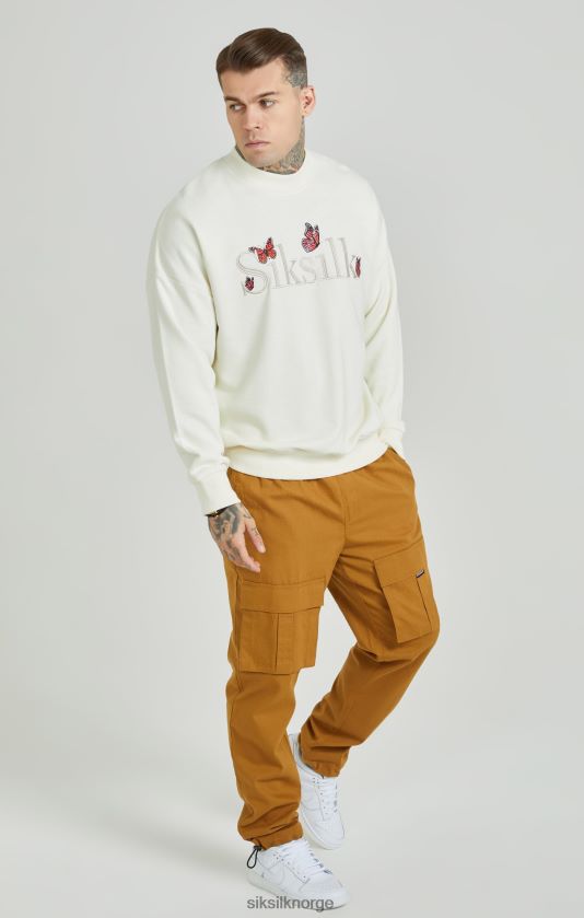 SikSilk menn tan ripstop cargo bukser V8JH48513 klær