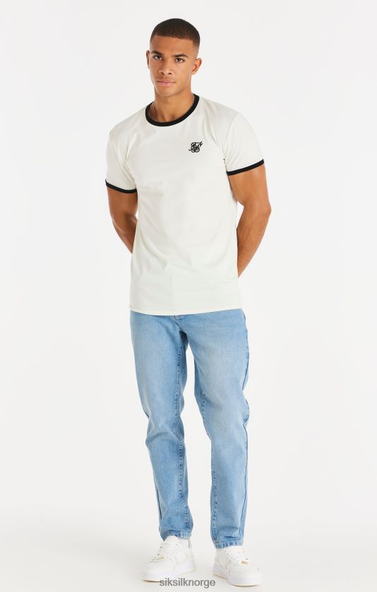 SikSilk menn blå straight cut denim V8JH48548 klær